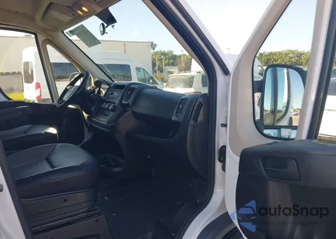 2017 Ram Promaster 2500 High Roof 159 Wb z USA, uszkodzony, nr VIN 3C6TRVDG7HE524344